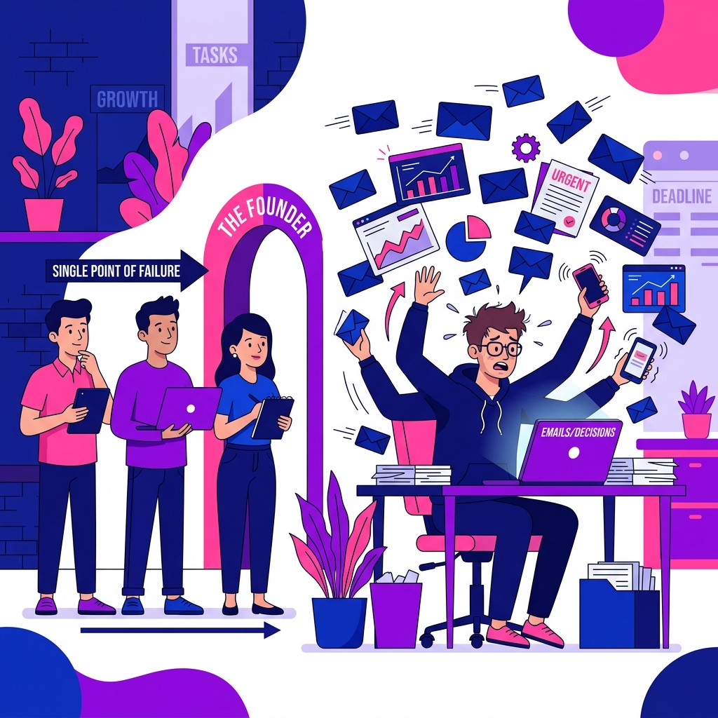 Your Company Can't Move Without You. That's a Single Point of Failure.